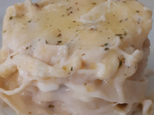 Ninho recheado com frango