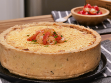 Fiz essa torta de camarão e até quem não gosta de frutos do mar pediu a receita