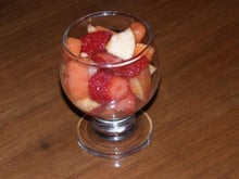 Salada de frutas com limão