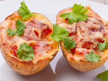 Batata de micro-ondas