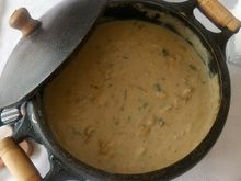 Frango ao molho branco