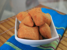 Massa de salgadinho para festa