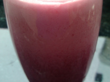Suco vermelho detox