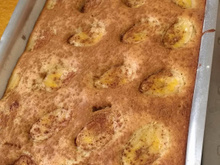 Bolo de banana rápido