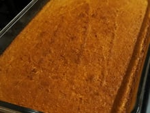 Bolo de mandioca cremoso