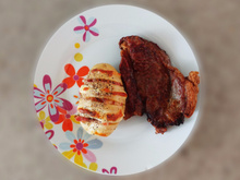 Batata hasselback