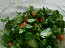 Salada de agrião