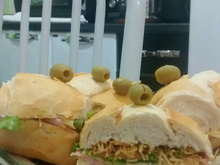 Lanche de lombo canadense