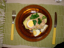 Palta Rellena - Abacate Recheado