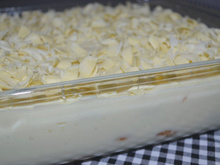 Pavê de chocolate branco