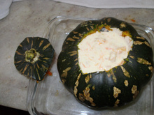 Camarão na Abóbora Light