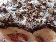 Torta de bombom fácil