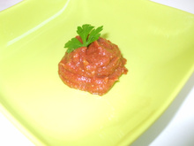 Molho pesto de tomates secos
