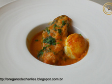 Moqueca de peixe frito ao leite de coco