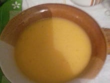 Sopa simples e leve