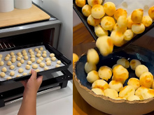 Nem pipoca, nem pão de queijo: essa pipoca de pão de queijo é o melhor petisco que você vai comer na sua vida, e é muito fácil de fazer!