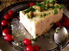 Bolo gelado de atum