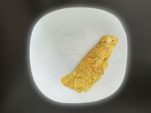 Omelete francesa da Lú