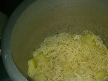 Canja de galinha da Gegé