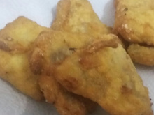 Filés de peixe fritos by Paula  (crocantes)