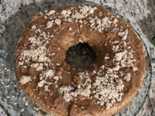 Bolo de amendoim low carb