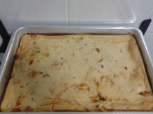 Torta cremosa de frango