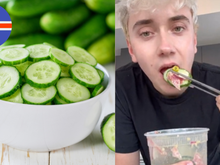 Efeito TikTok: a falta de pepino nos mercados de país europeu aos efeitos colaterais embaraçosos de quem aderiu à trend do "Cucumber Guy" (o cara do pepino)