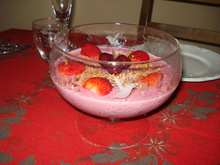 Mousse de Frutas Vermelhas