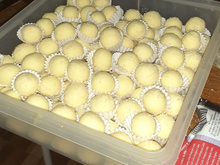 Beijinho de leite em pó