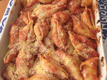 Conchiglione aos 4 queijos