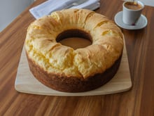 Bolo de pão de queijo simples da Sandra