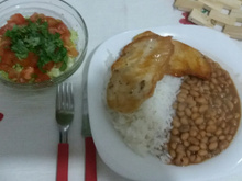 Filé de frango empanado