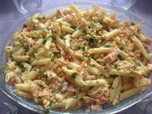 Penne colorido