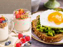 5 combinações de café da manhã saborosas, saudáveis e fáceis de preparar para começar o dia bem