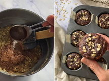 Bolinho de chocolate SEM FARINHA DE TRIGO e COM BANANA: essa receita saudável sempre dá certo!