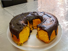 Bolo de cenoura fofinho