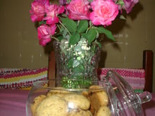 Cookies com gotas de chocolate