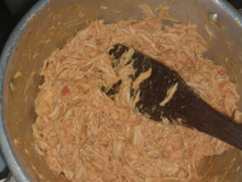 Recheio de frango cremoso (para usar em tortas, salgados)