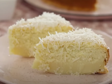 Bolo cremosão de coco com leite condensado: duvido alguém não gostar dessa receita rápida e simplesmente divina