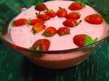 Mousse de iogurte