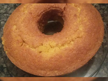 Bolo de fubá bem fofinho