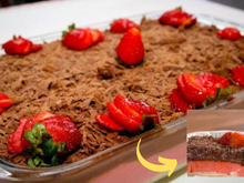 Sobremesa rápida de travessa: uma receita para servir a família toda