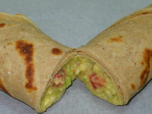 Panqueca de guacamole