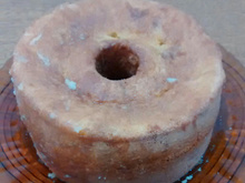 Massa de pão de ló com laranja