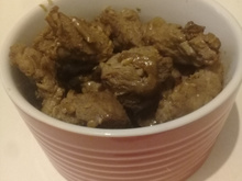 Carne com molho de café da flavia