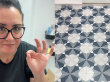 Rakidag, especialista em arrumação e limpeza: "Para limpar o rejunte do chão, misturo água oxigenada e duas gotas de sabão em um frasco de ketchup."