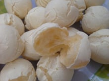 Pão de queijo sem leite
