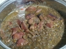 Feijoada de lentilha