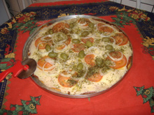 Massa de pizza de liquidificador