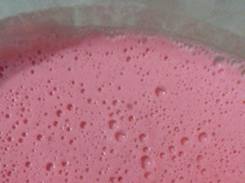 Pudim de gelatina de morango facíl